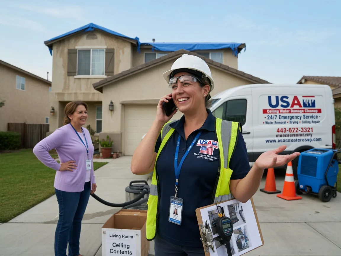 Ceiling Water Damage Restoration Washington, OK FAQs